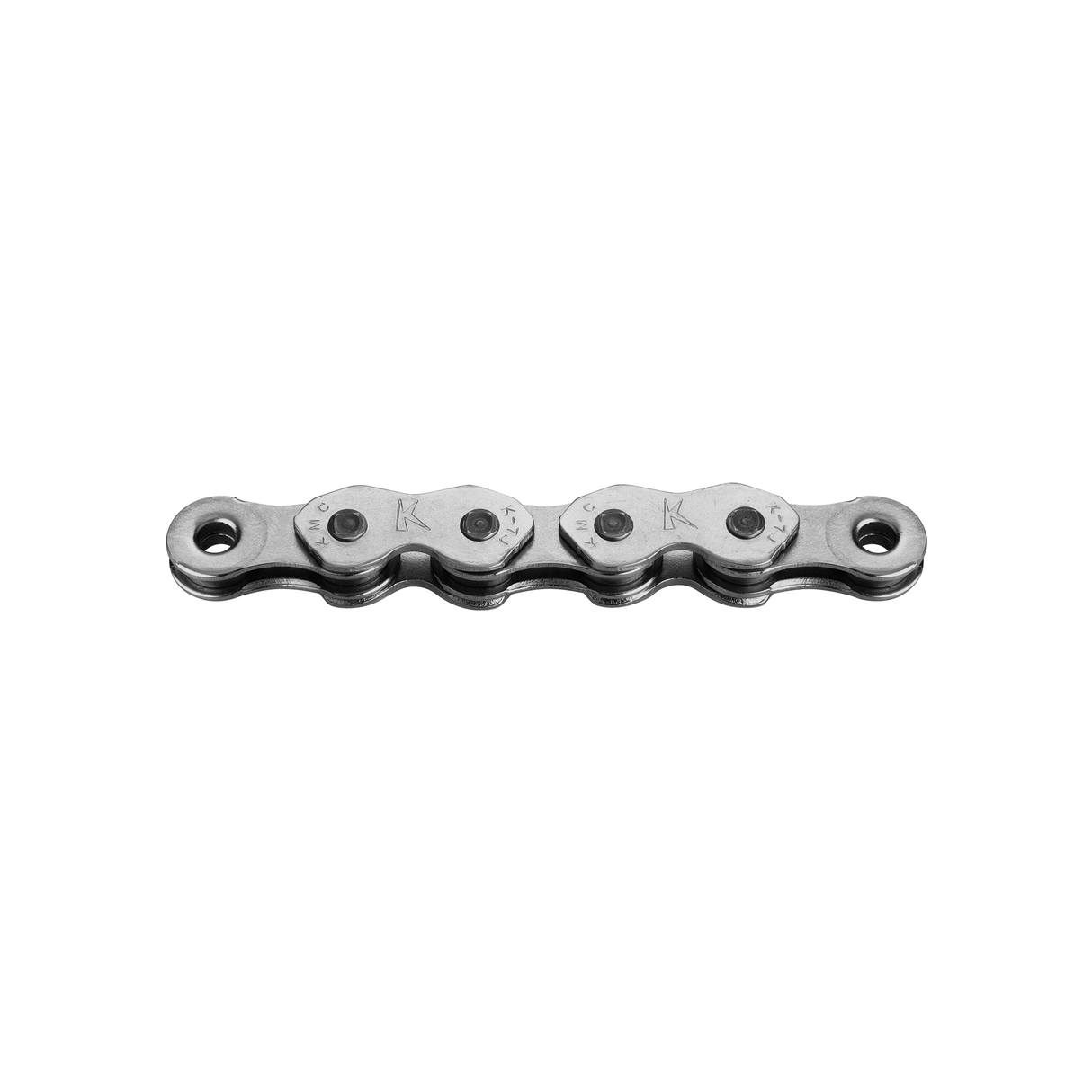 Kmc chain single speed k1 narrow silver 100 links - silver
