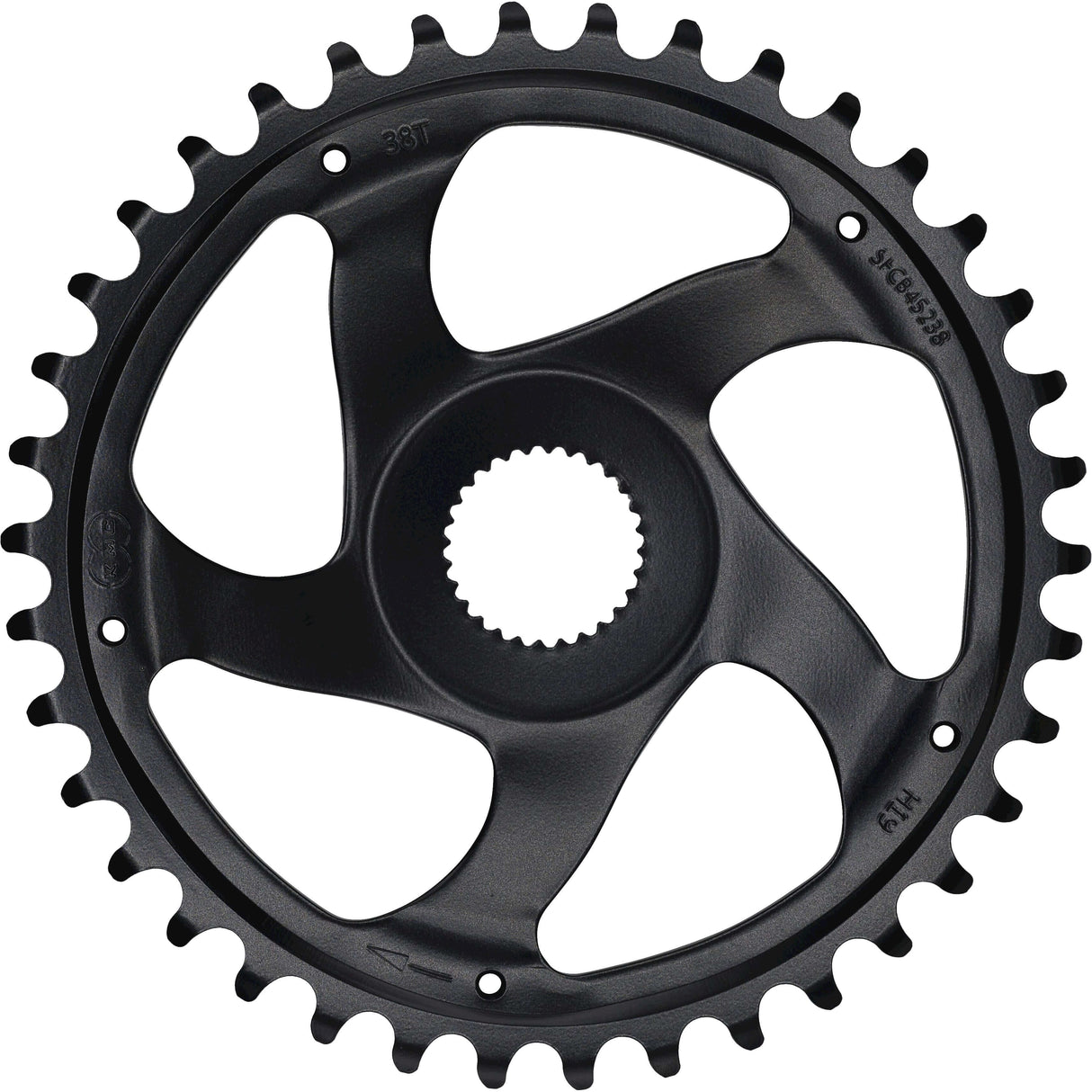 KMC Chainring Bosch E-bike 38T Black