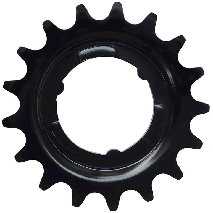 KMC Chainring 17T R Shim Black