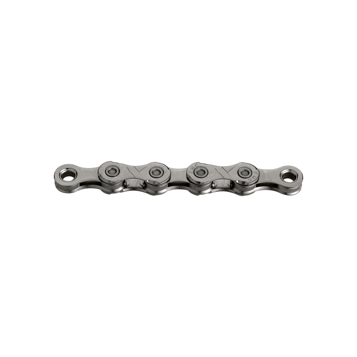 KMC X10 bicycle chain, 1 2x11 128, 114 links, gray