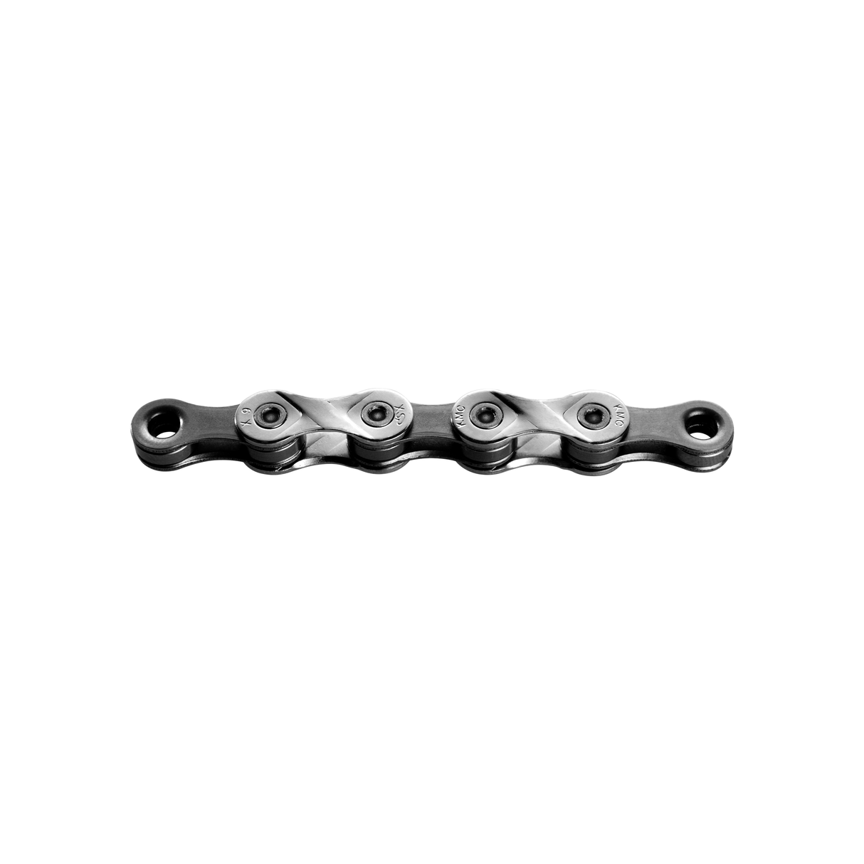 KMC X9 Silver Gray Bicycle Chain (1 2 x 11 128 ) - 122 links