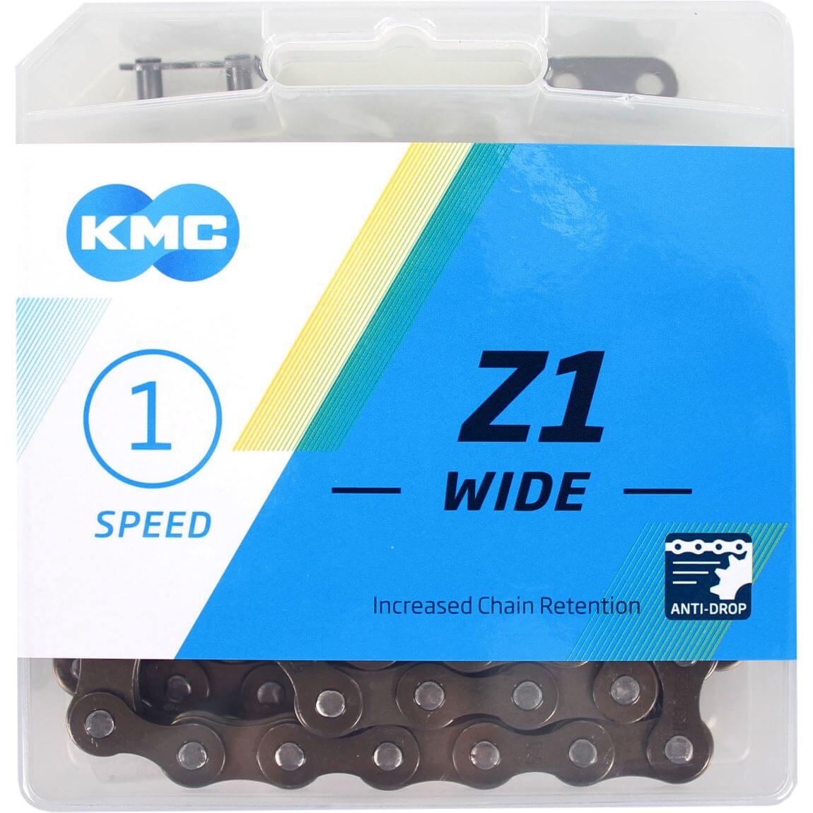 KMC Z1X EPT 1 2x1 8Ketting - Bruin - Single speed - 112 schakels