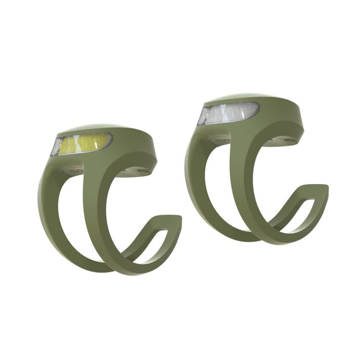 Knog frog usb twin pack - jacket green