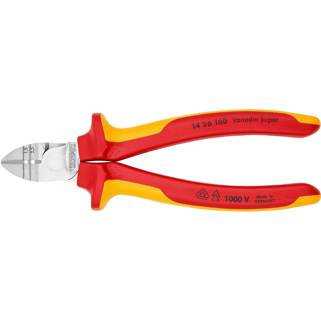 KNIPEX Diagonal stripping pliers 1426160