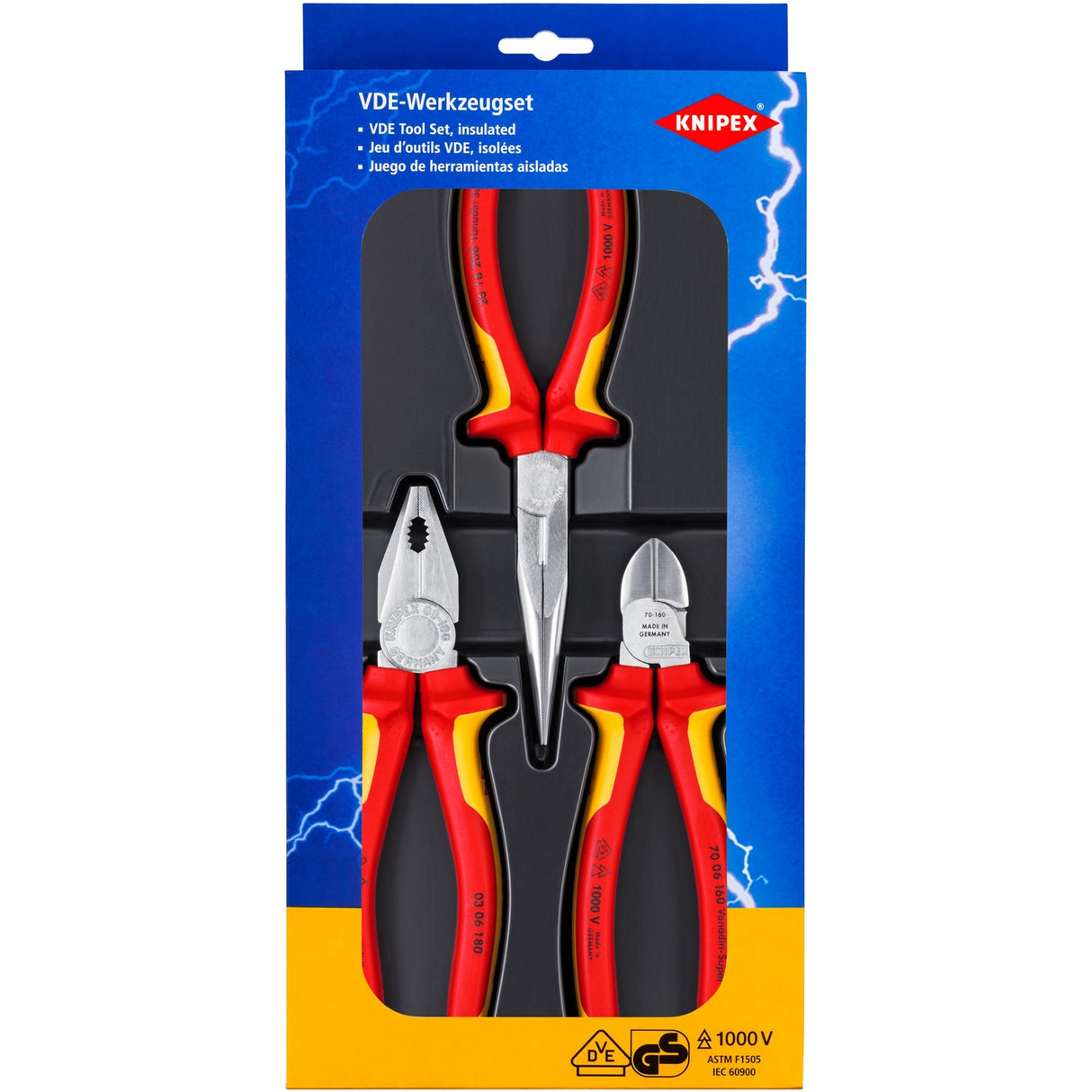 KNIPEX ELEKTRO SET 002012