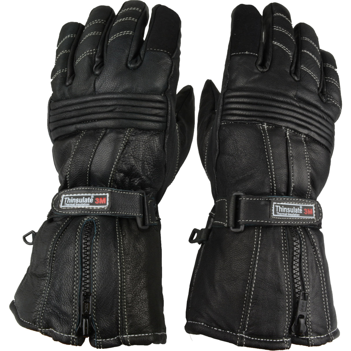 Scooter motorcycle glove xxxl scotchlite waterproof black 3m