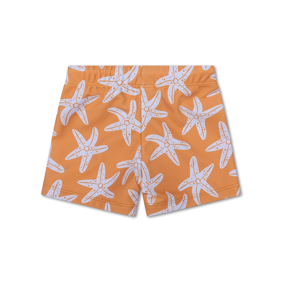 Seastar | Orange UV Schwimmboxerjungen