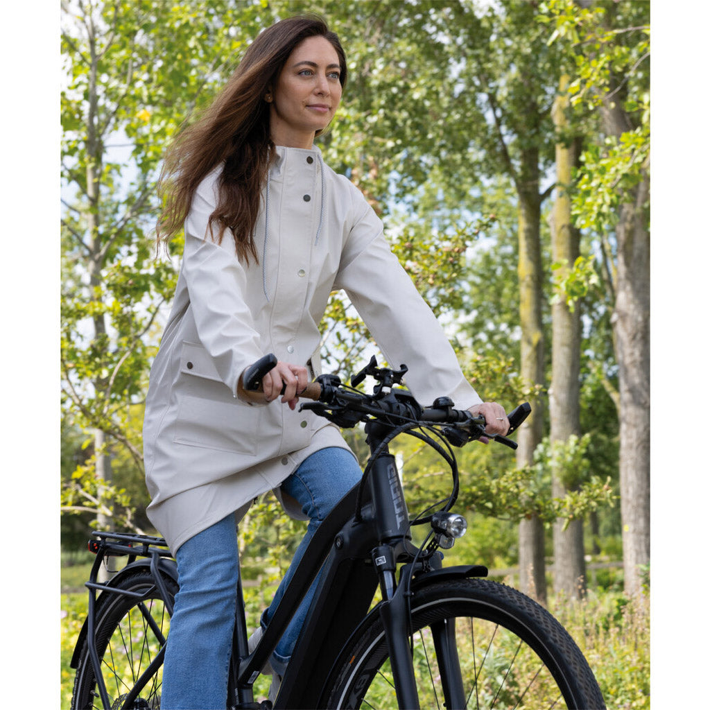 Mirage Regenmantel Niederschlag Trenchcoat - Größe M - Hergestellt aus Polyester weich