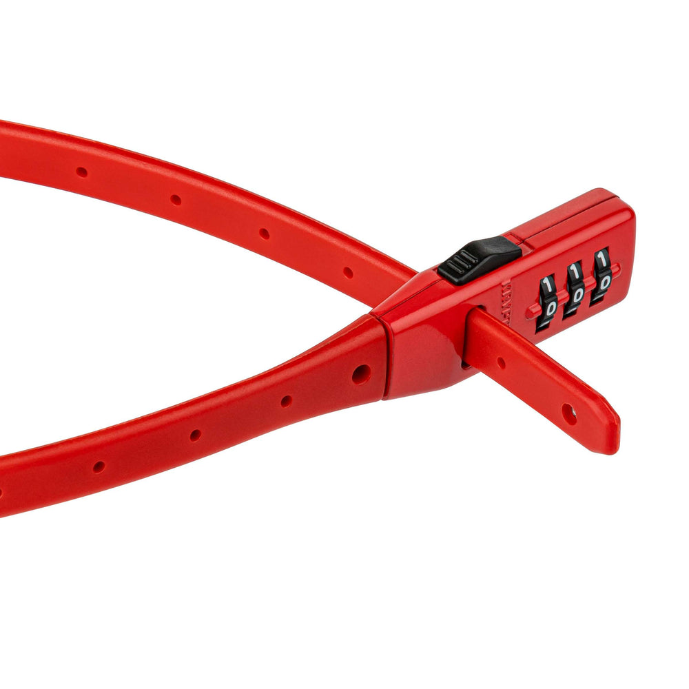 Kryptonite cable lock code click lock combo red