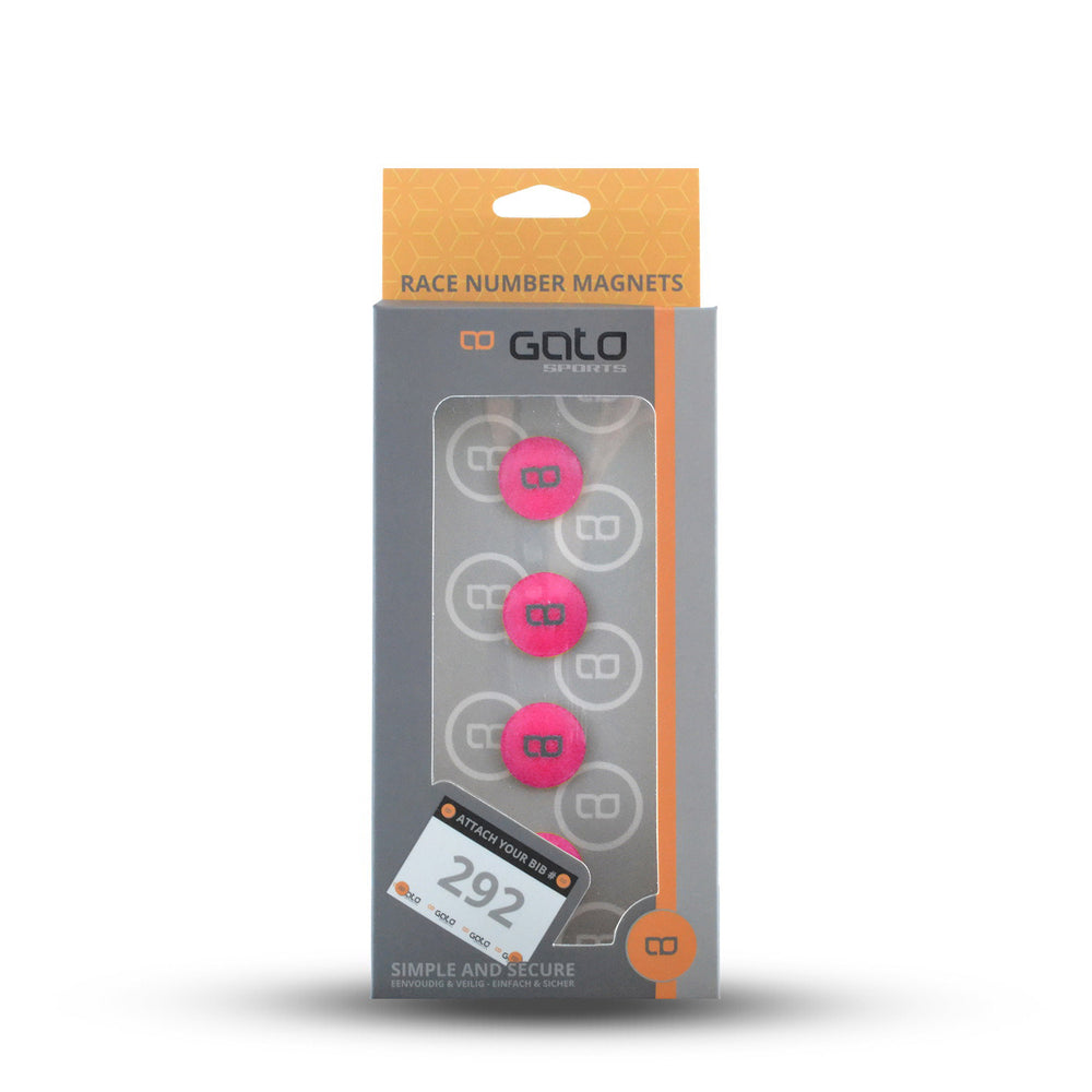 Outwet Gato Magnet za dirkalne številke Pink (4st)