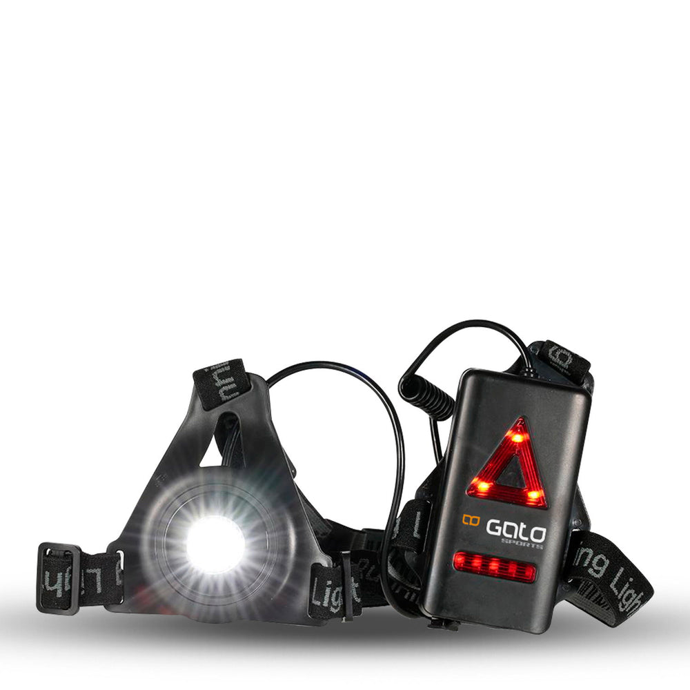 Bateo Gato High-Viz Luz de cofre USB Negro único