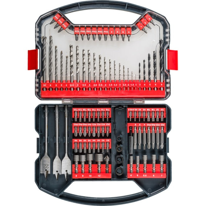 KWB Drill Biteset Promobox Standard, 101-stykke