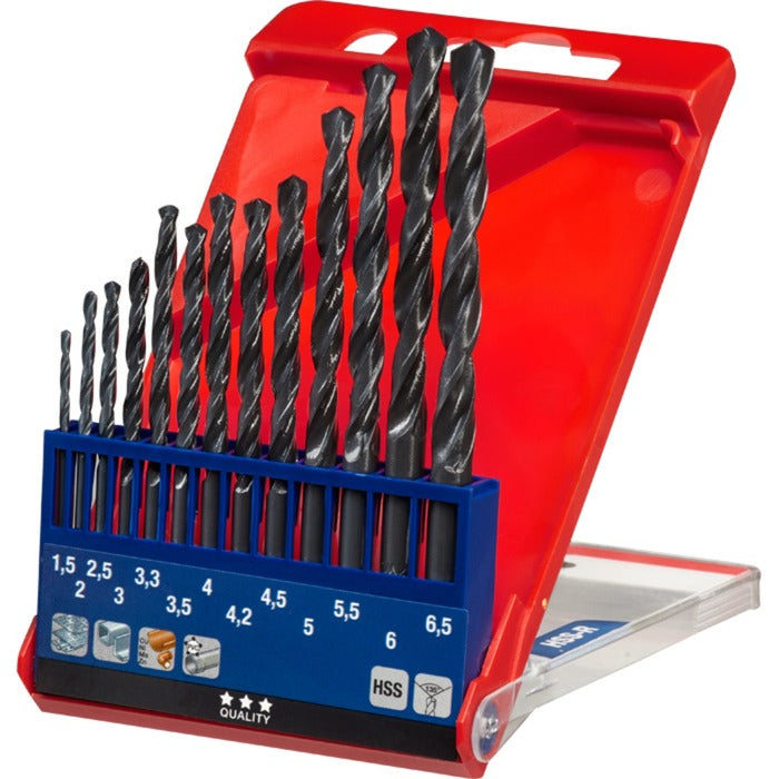 KWB HSS spiral drilling set 13-piece