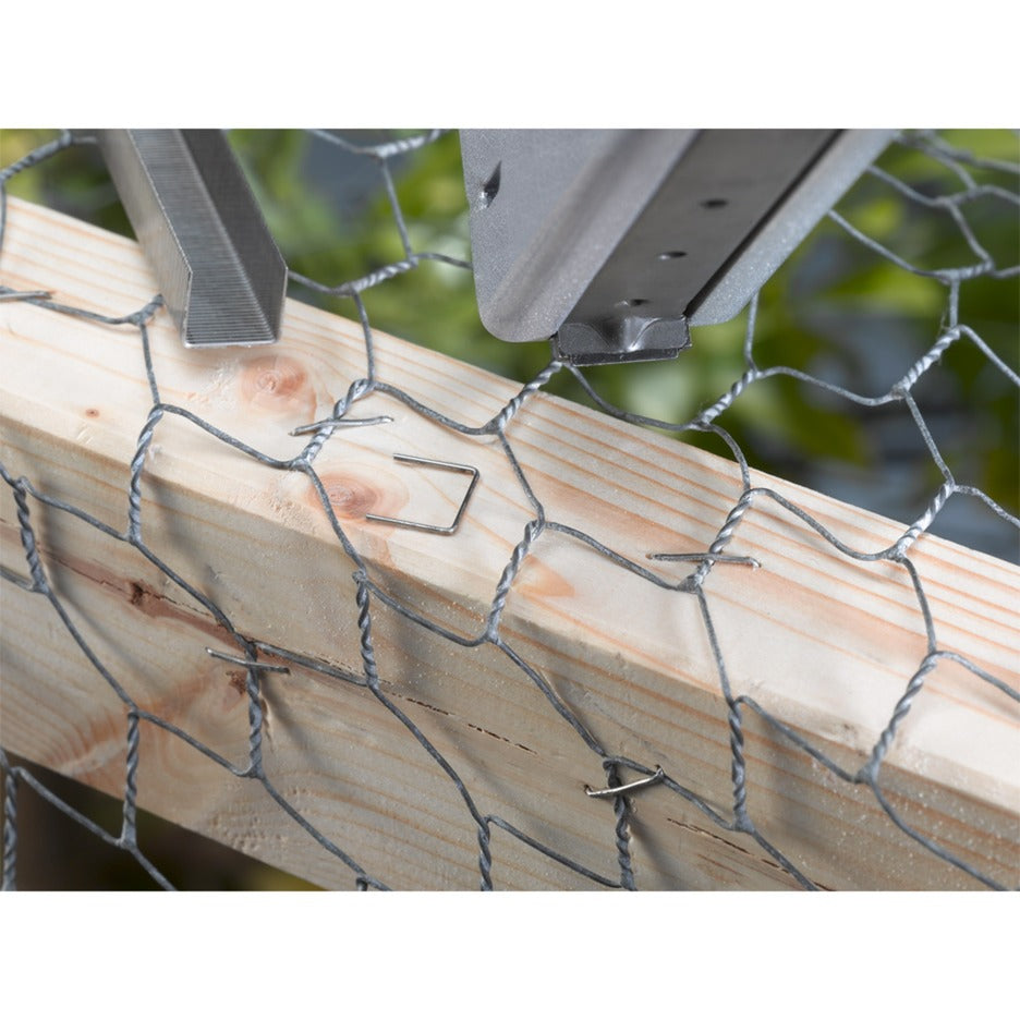 KWB Staples, 11,4 mm bred, fin ledning, stål