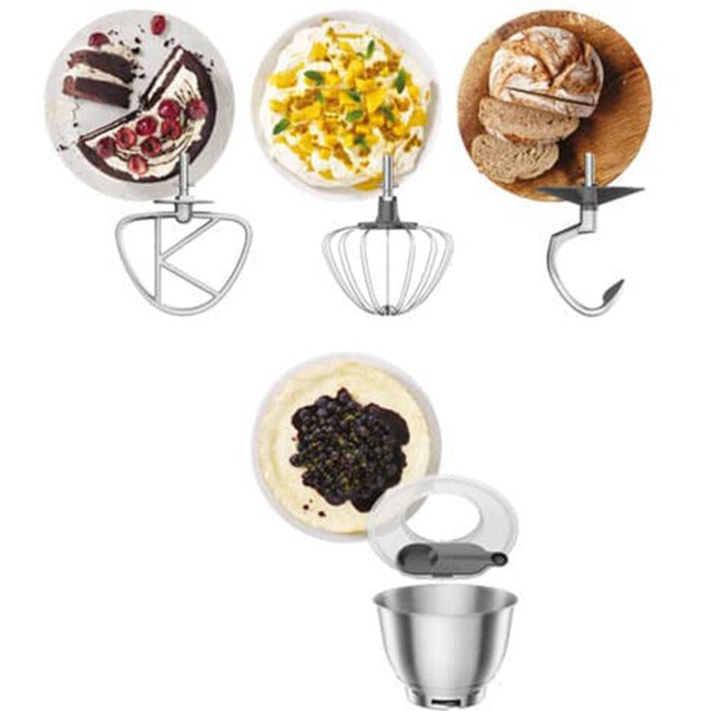 Processador de alimentos Kenwood fica vermelho argila