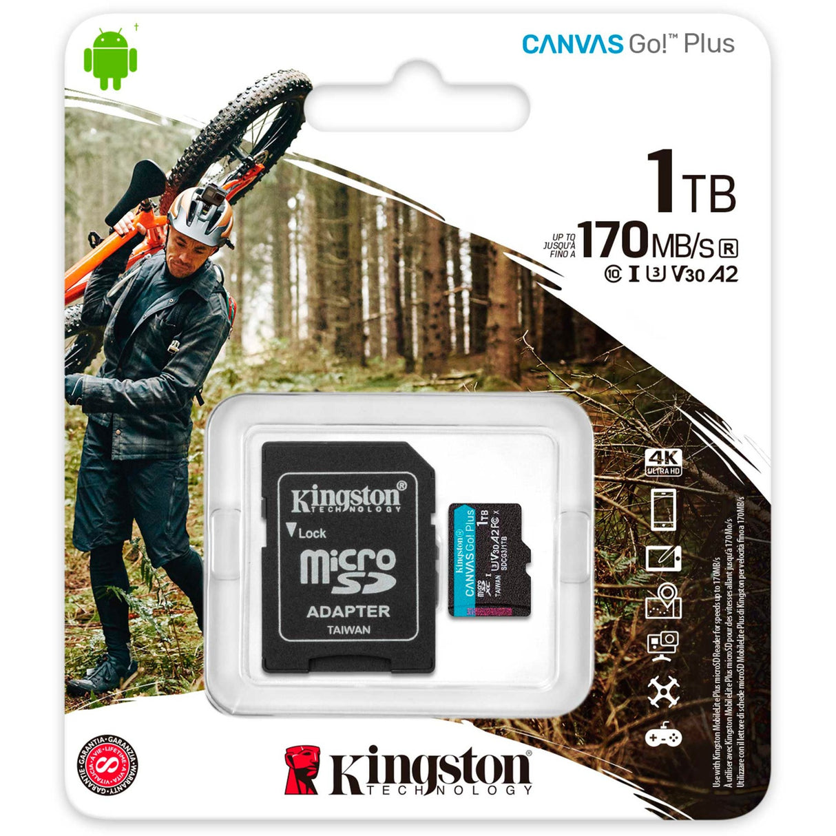 Kingston Canvas Go! Más microSDXC 1 TB