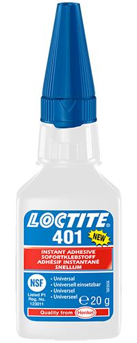 Loctite snellijm 401 universeel 20gr