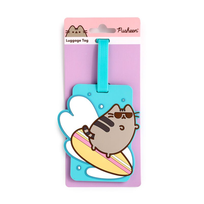 Pusheen The Cat Summer Surfer PVC Lock Lable