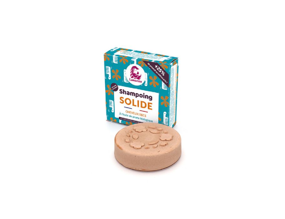 Bloc de shampooing Rockshox - cheveux secs - huile de prune