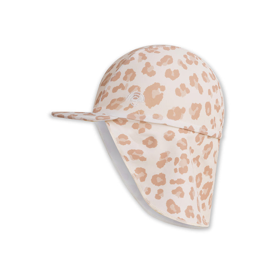 Leopard | beige UV sun hat