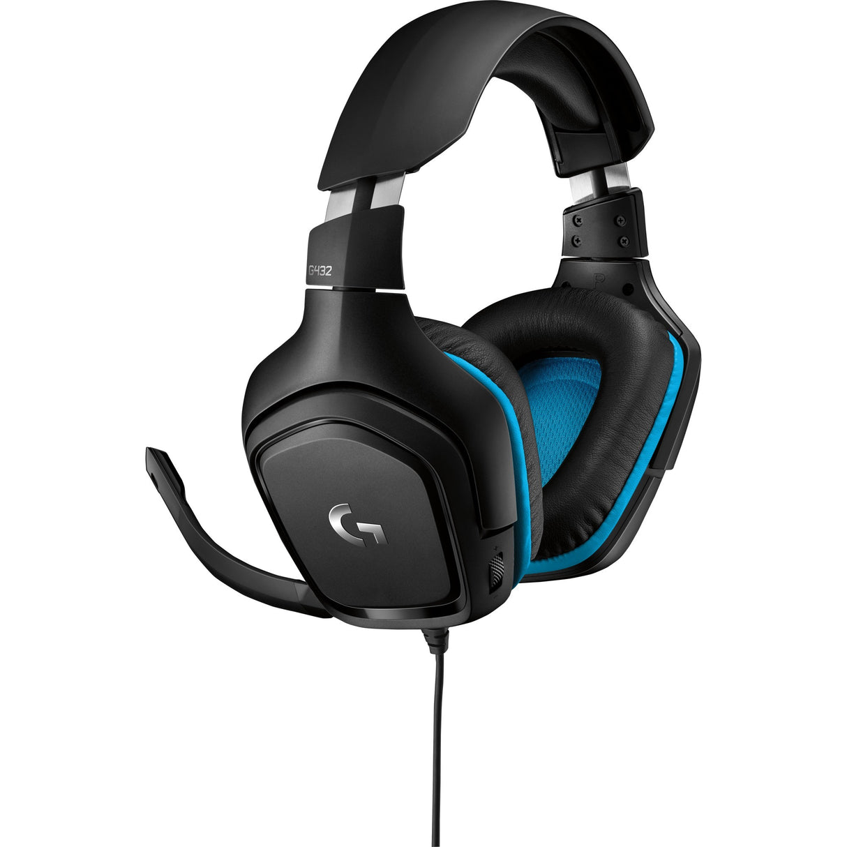 Logitech G432 7.1 Affiolo di gioco cablato surround surround