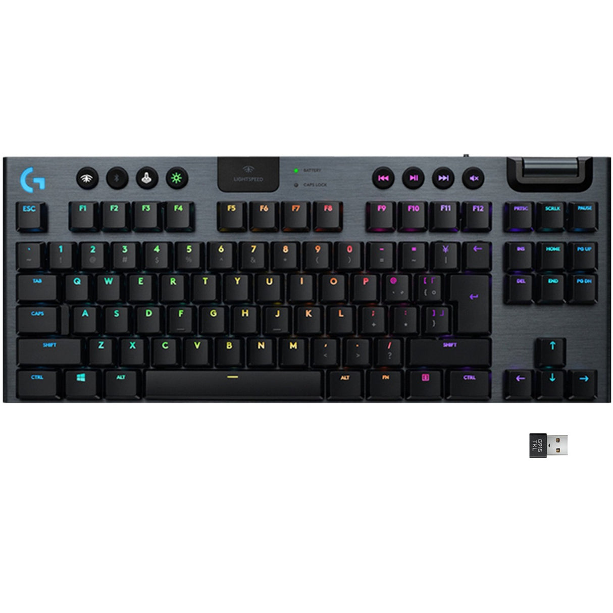 Logitech G915 TKL LightSpeed Wireless RVB MECANICAL GAMING
