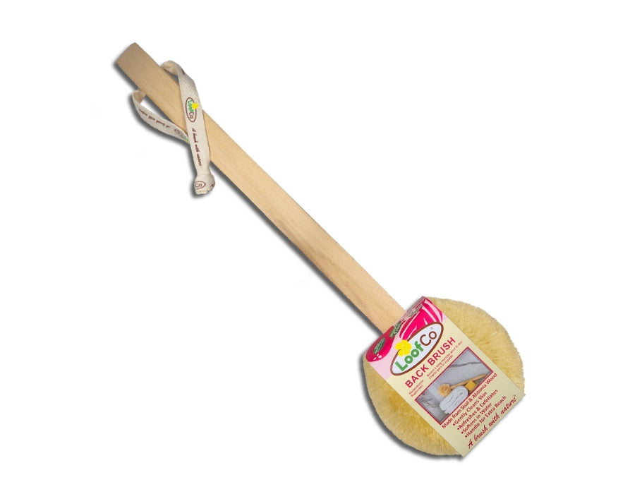 Loofco exfoliërende rugborstel