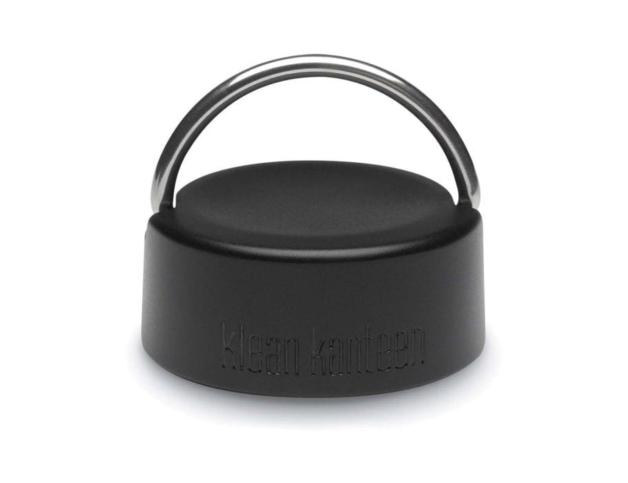 Klean kanteen wide cap - loop cap - black