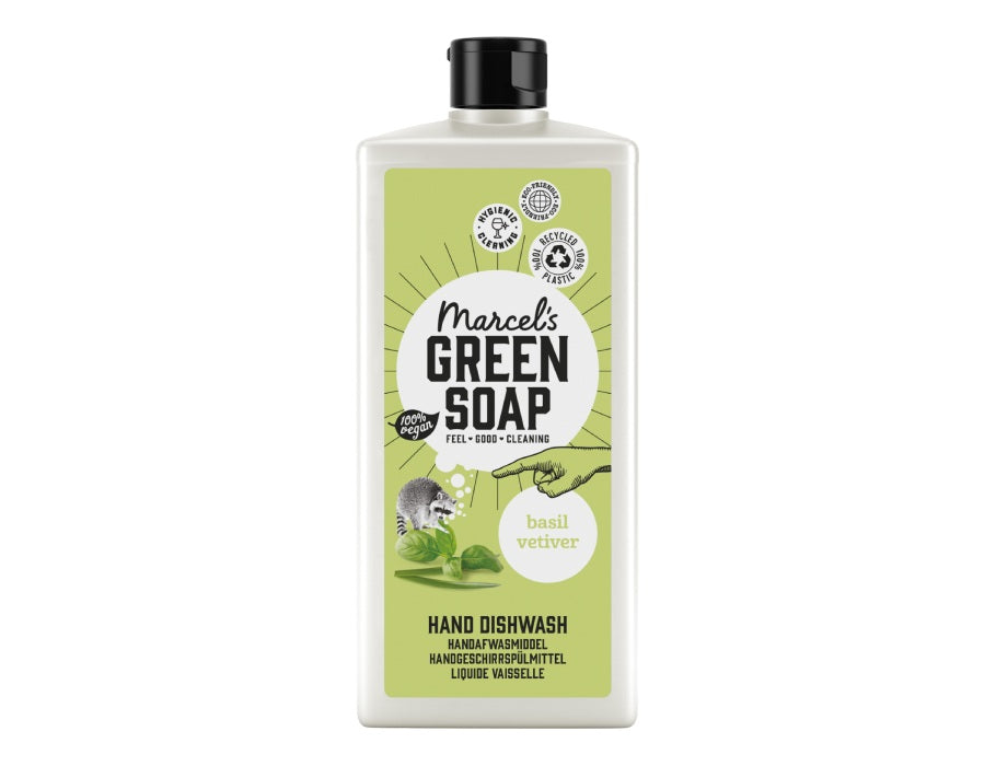 Marcel's green soap dishwashing liquid - basil vetiver