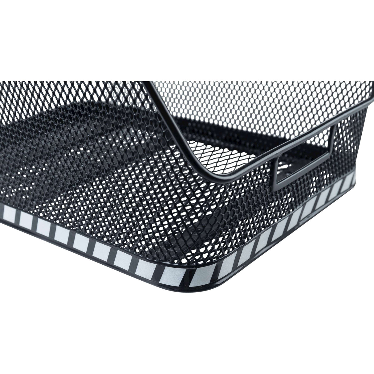 Basil Class - school bag bicycle basket - rear - black