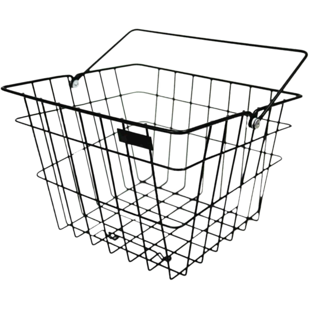 Стеко винтидж кошница (хелма) черна