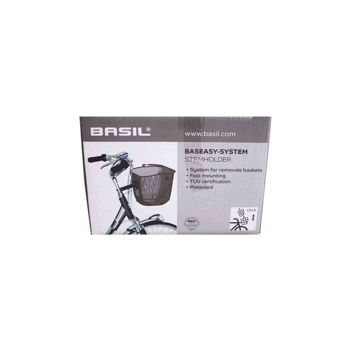 Basil Baseasy - STEM HOLDER - SVART