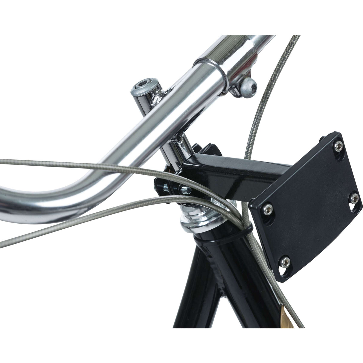 Basil Fixed Mounted - stem holder – black