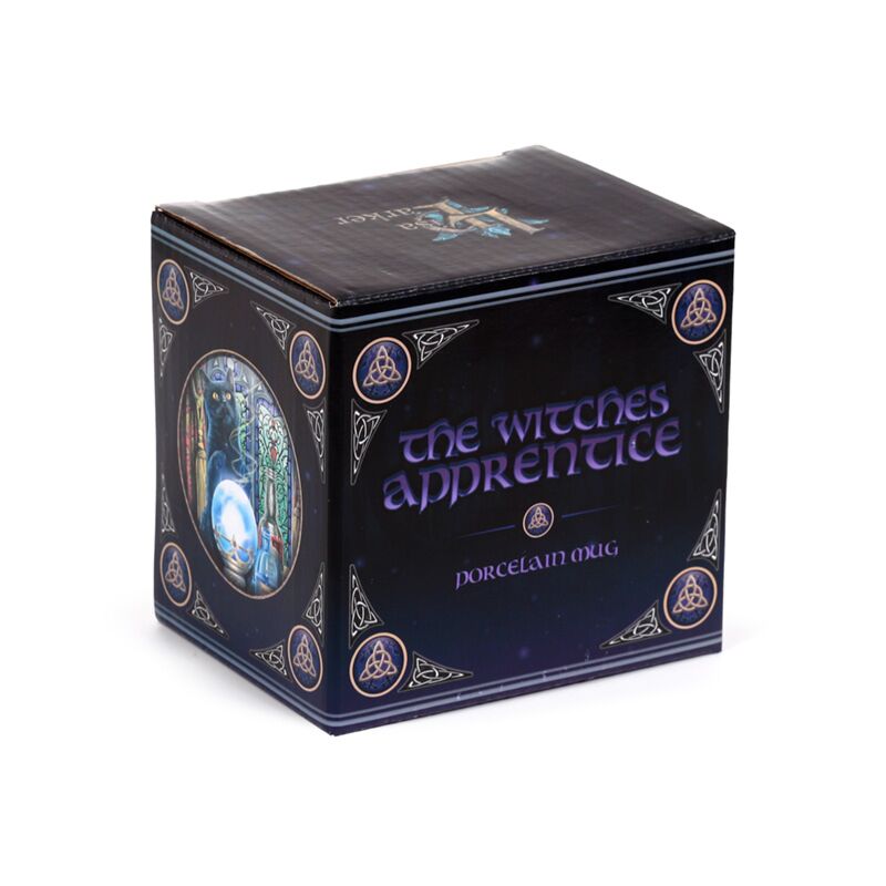 Lisa parker the witch's apprentice cat porcelain mug