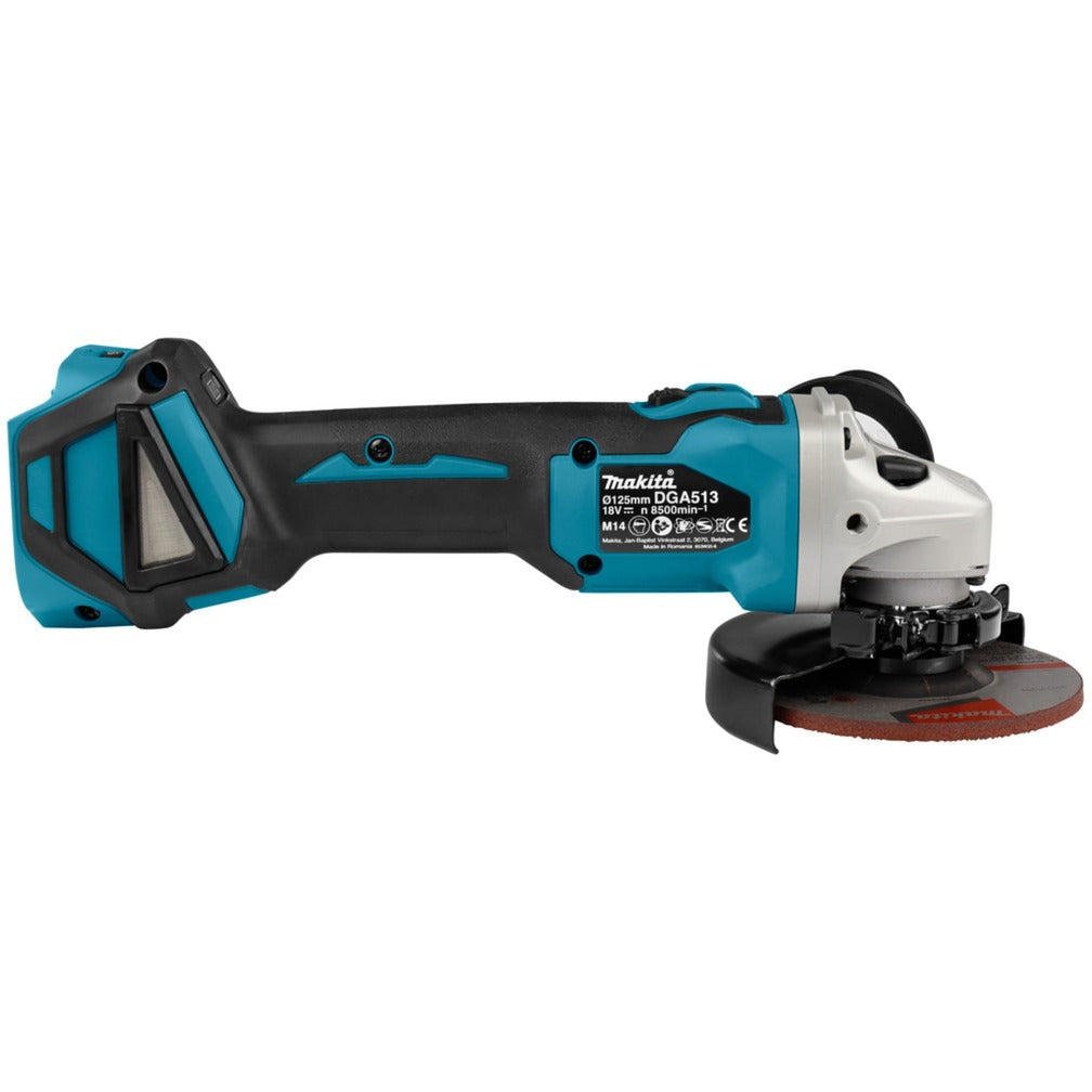 Makita 18 V Winkelschleifer 125 mm dga513zj