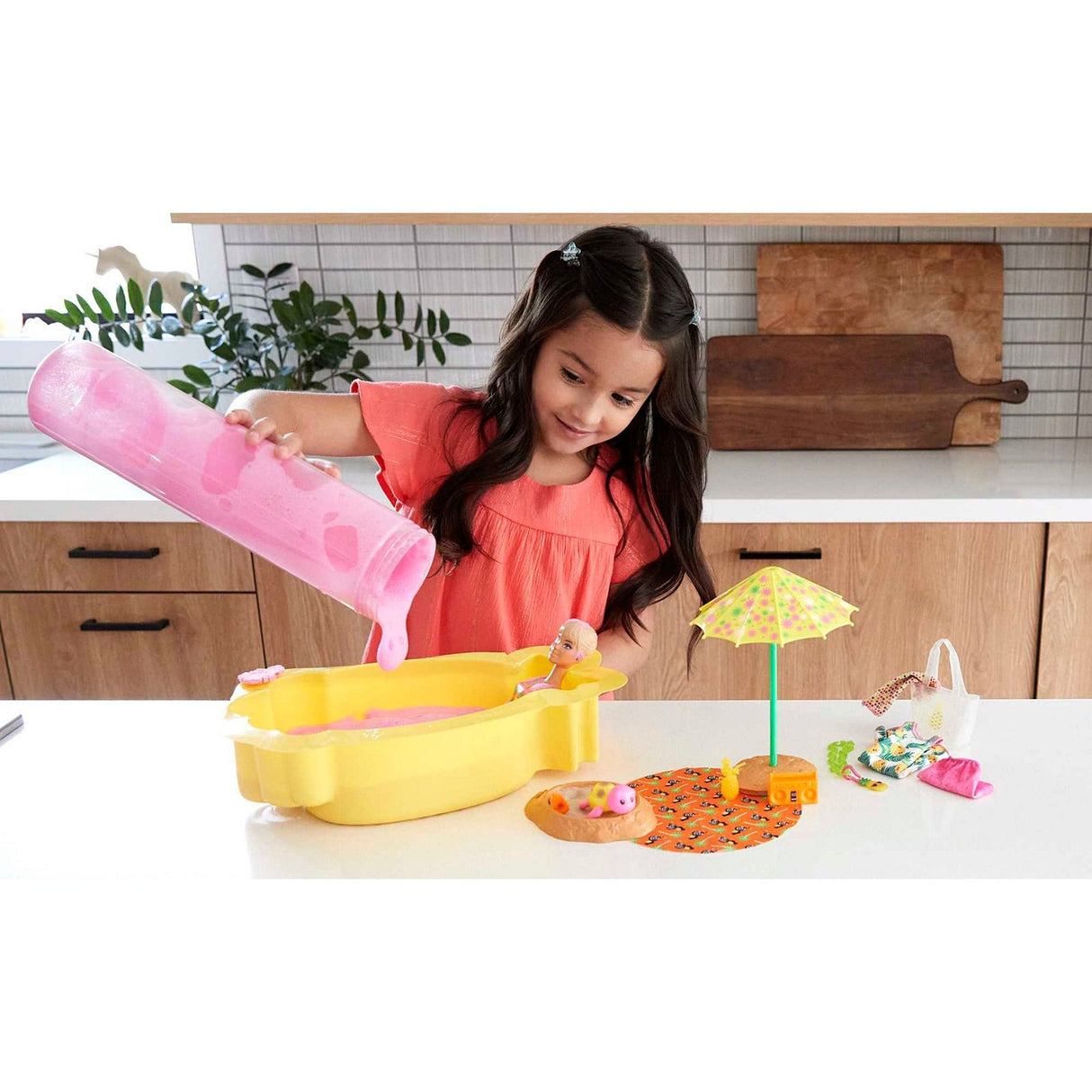 Couleur de matel révéler l'ananas en mousse