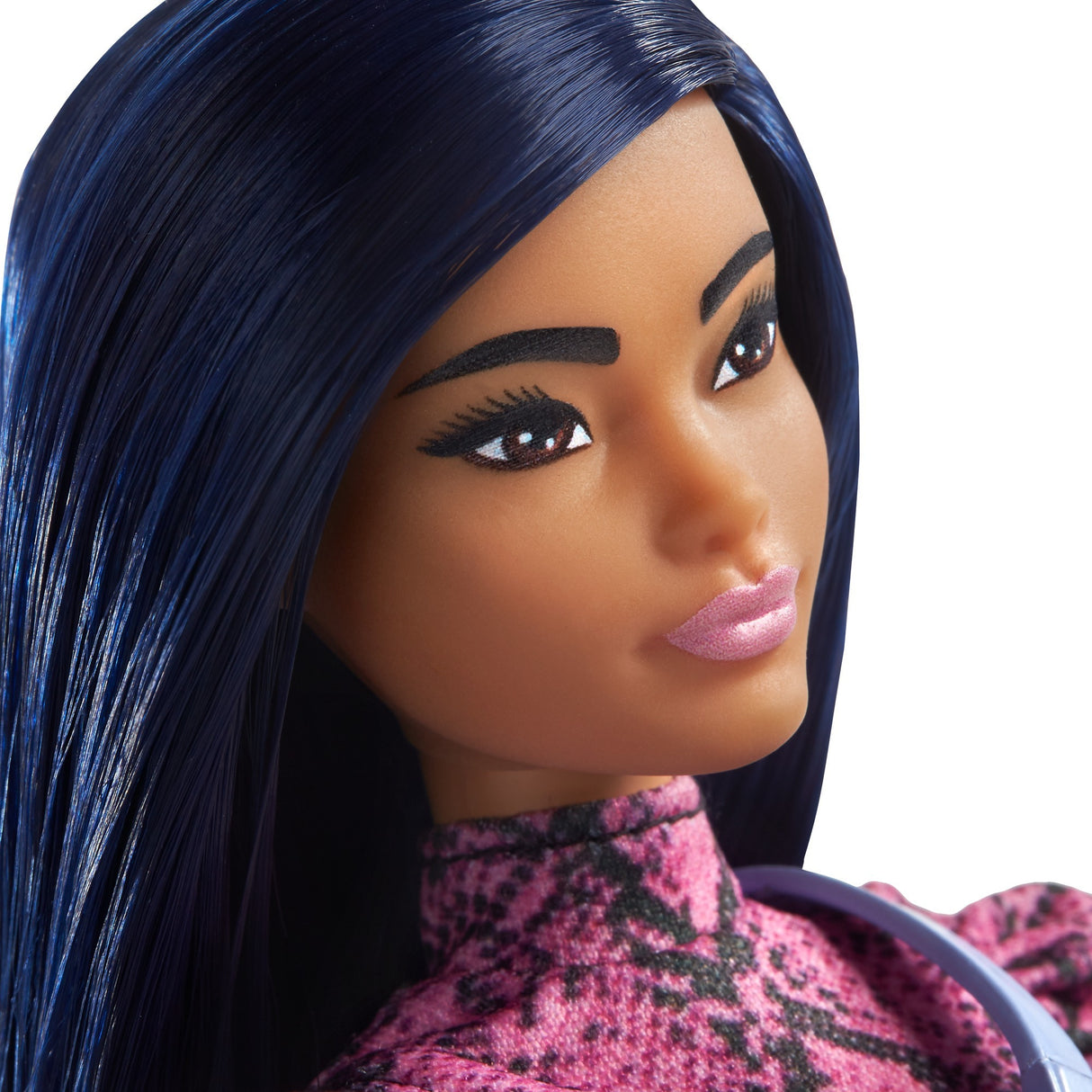 Mattel Fashionistas Doll 143 Pink Black Dess