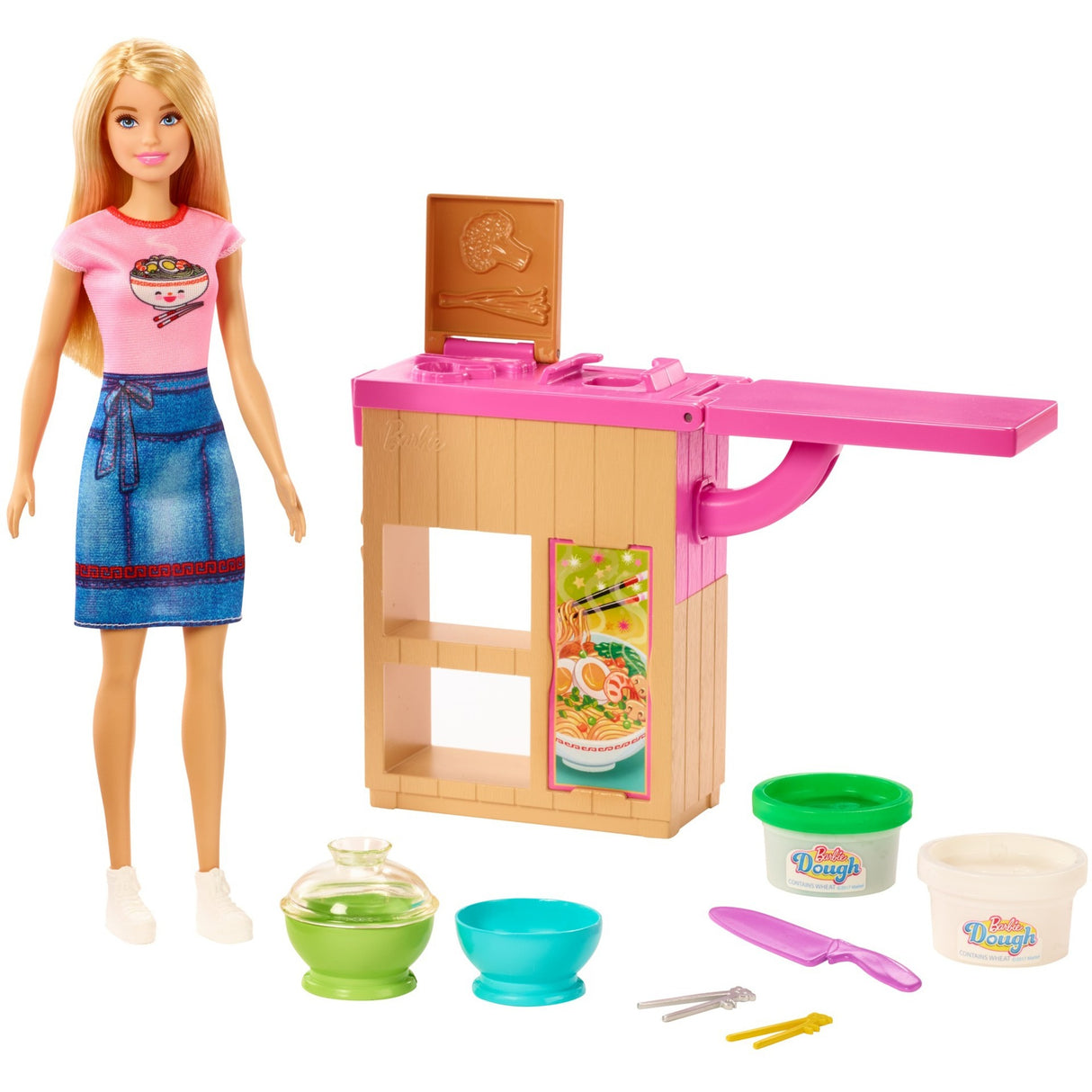 Mattel Noodle Bar Speelset und Pop