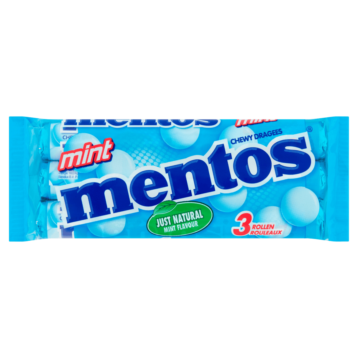 Mentos miętowy 3-pak (25 sztuk)