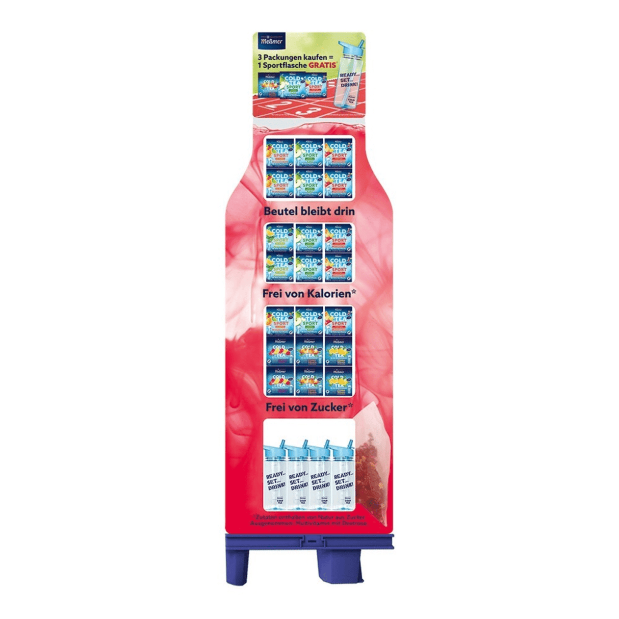 Messmer cold tea sports display (126 pieces)