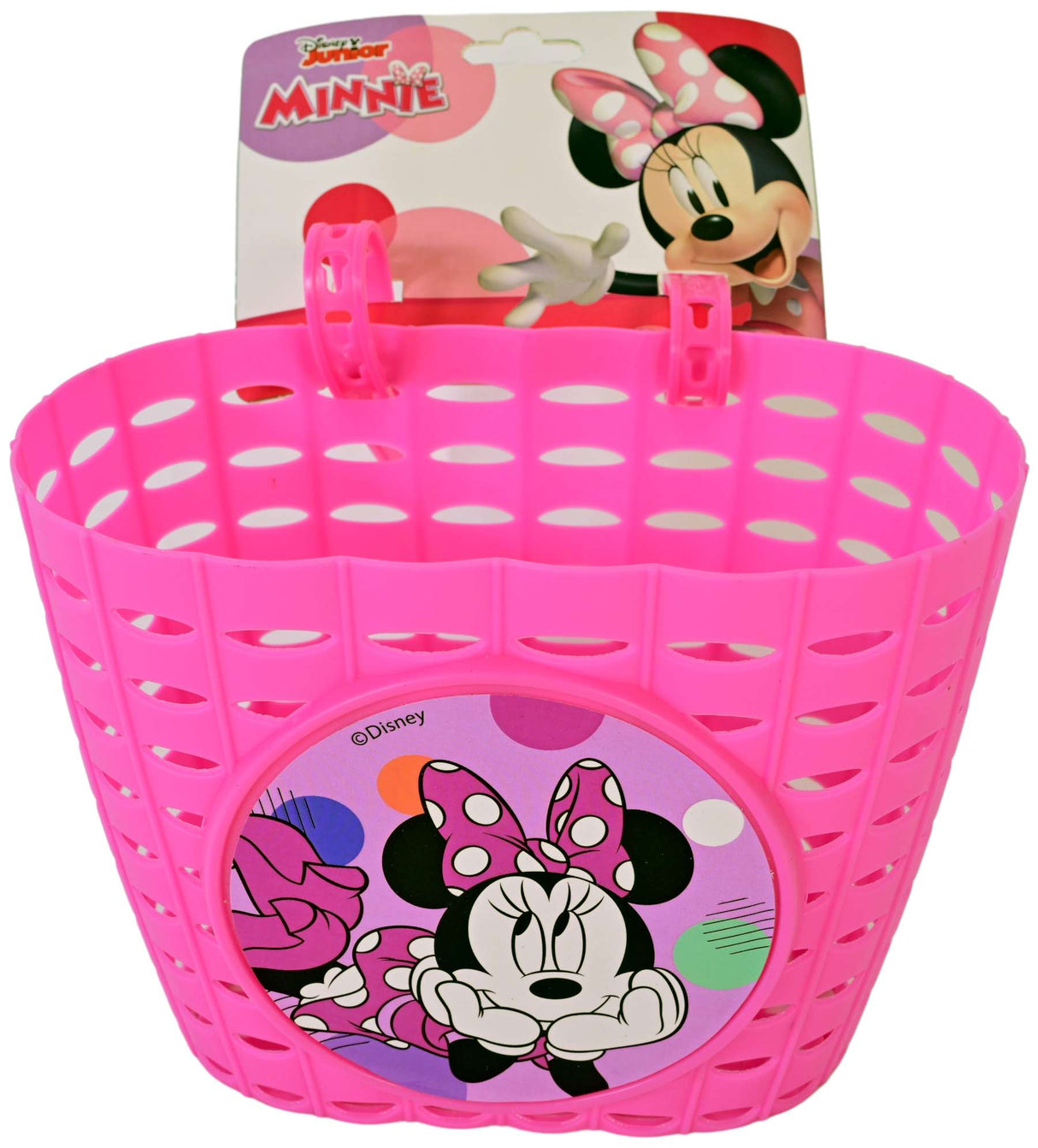 Disney PVC basket minnie mouse pink