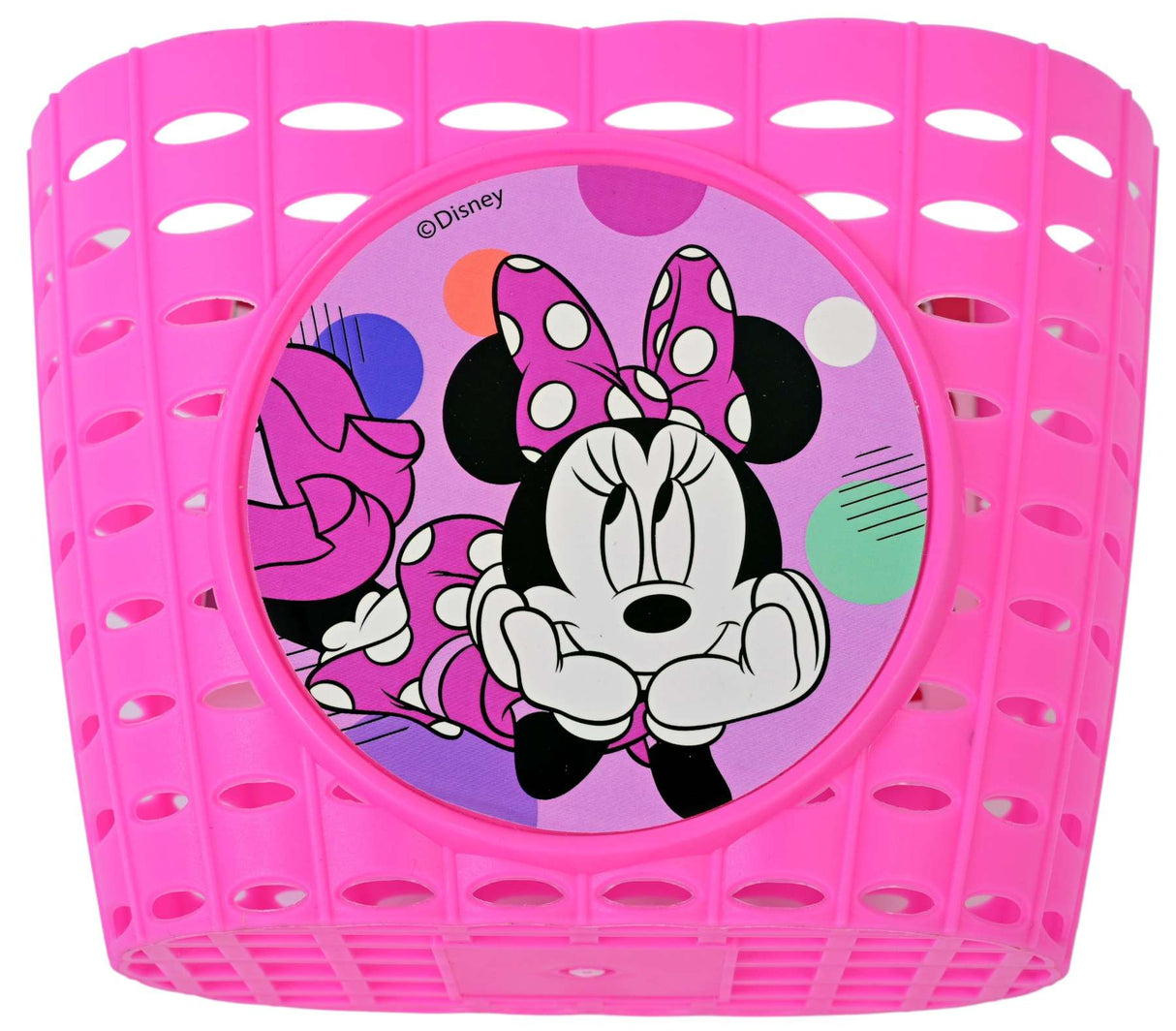 Disney PVC basket minnie mouse pink