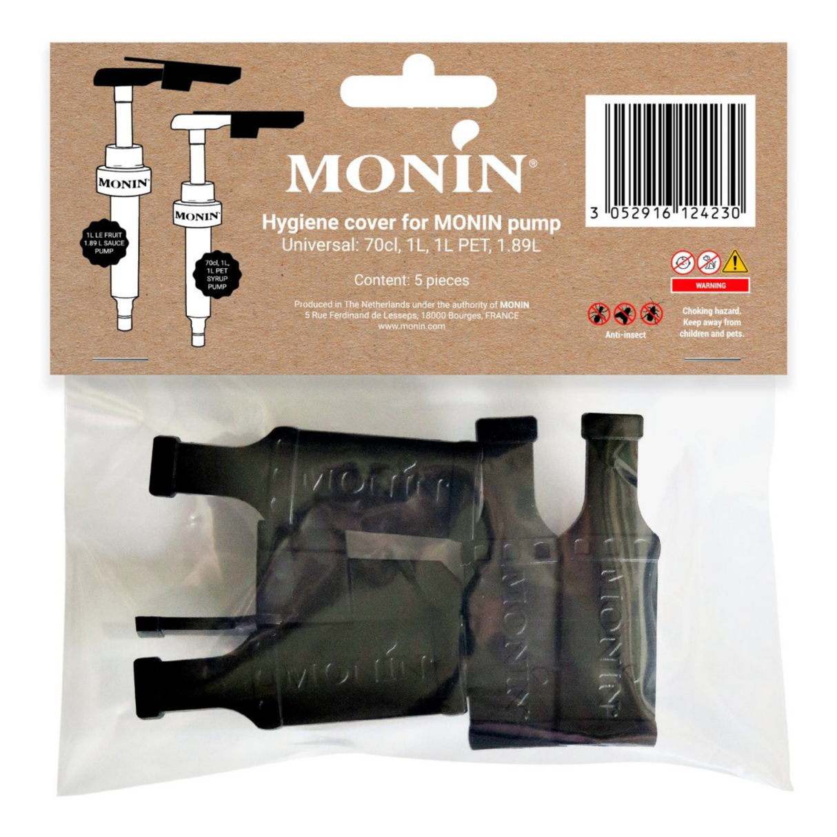 Couvercle de pompe Monin (5 pièces)