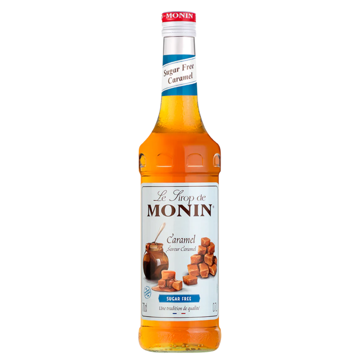 Monin sirup karamel sukkerfri (70cl)