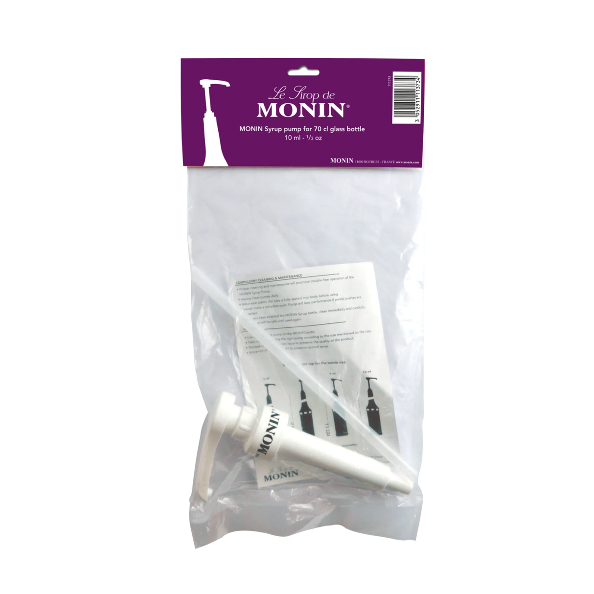 Помпа за сироп Monin (10ml) за бутилка от 70 cl