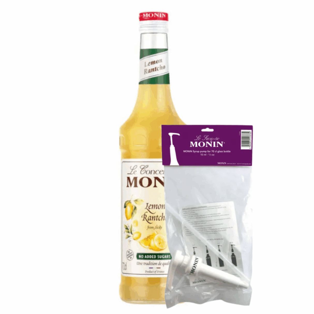 Monin sirup rantcho limona (70 cl) + črpalka za sirup (10 ml)