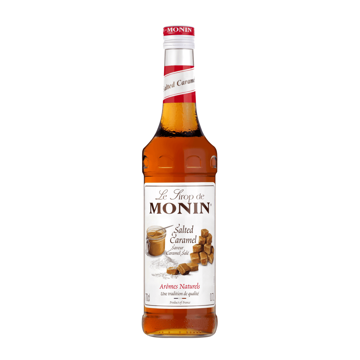 Sirope Monin caramelo salado (70 cl).