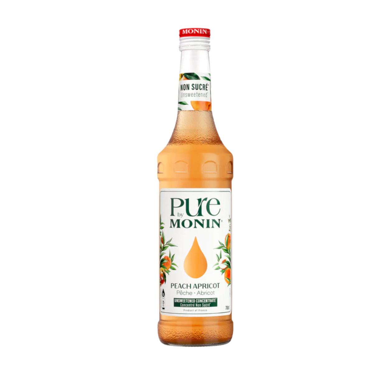 Monin syrup pure peach apricot (70cl)