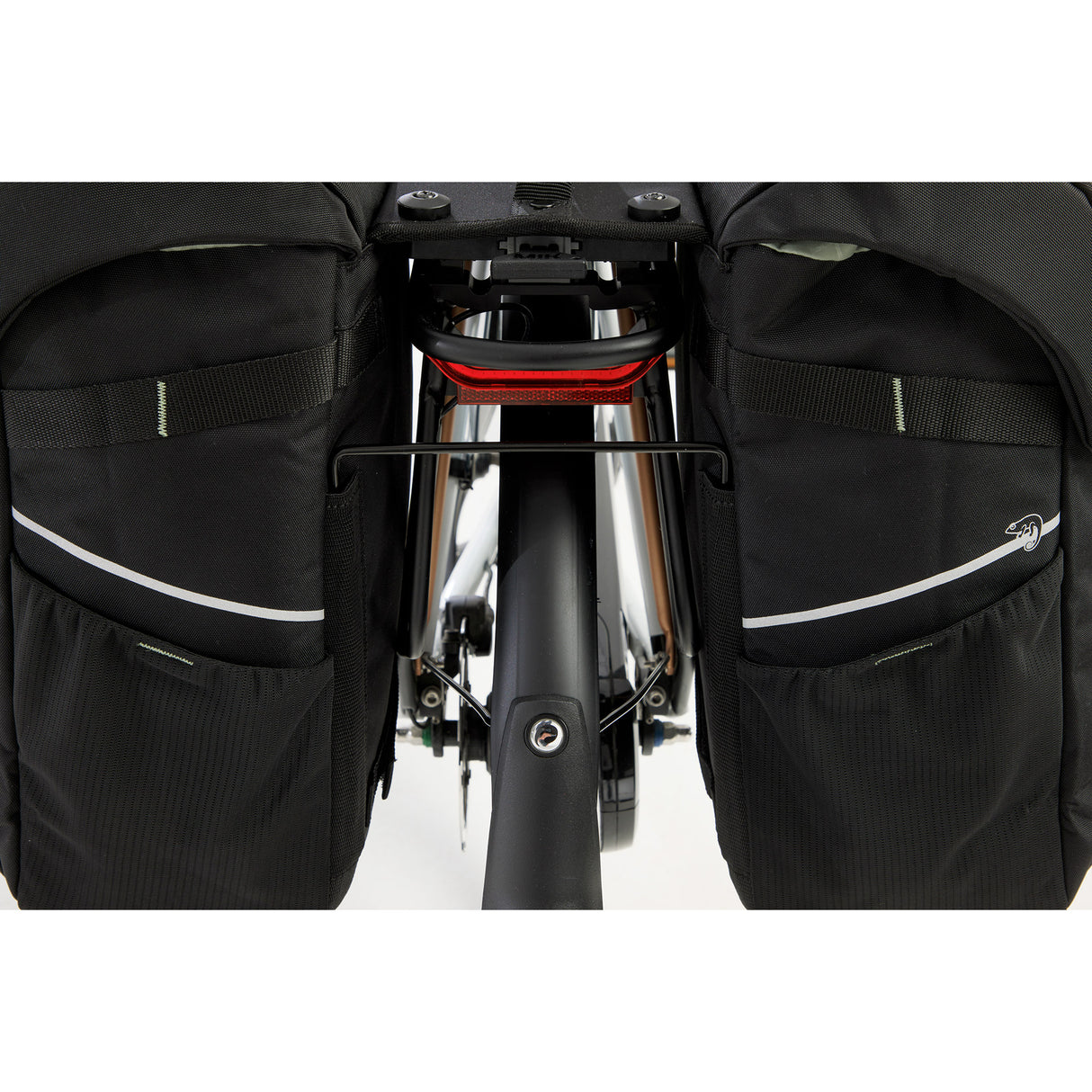 Newlooxs tas new looxs vigo dubbel | zwart groen | mik 2.0 | 40l