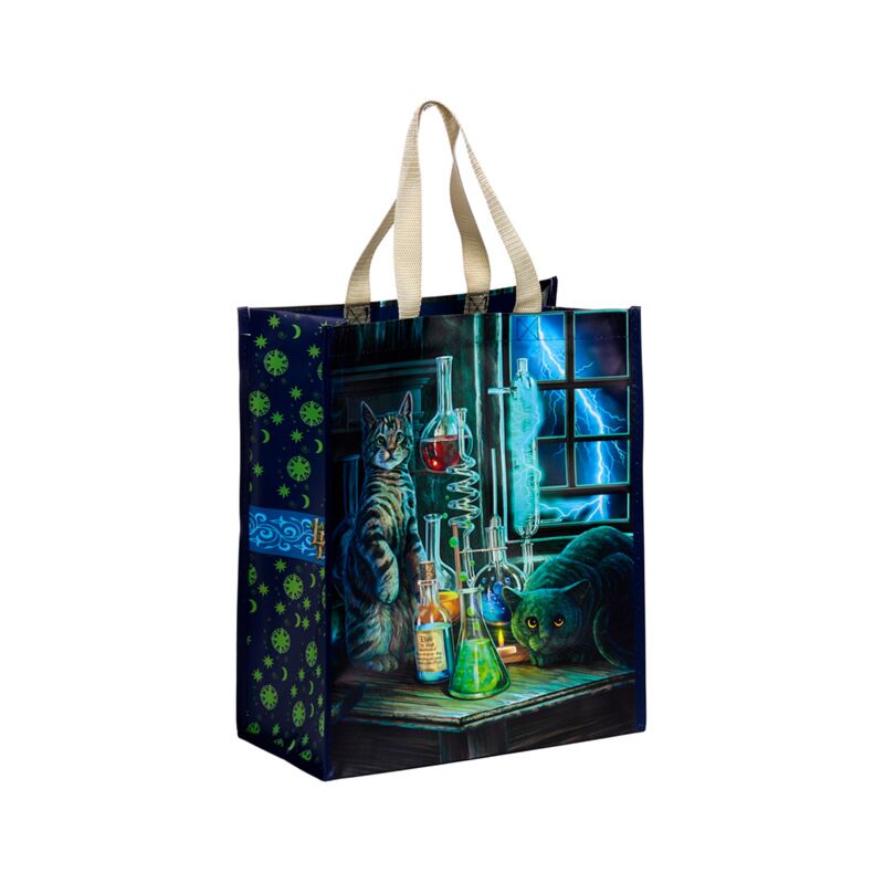 Lisa parker jekyll hyde cat shopper bag